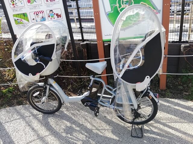 1620円 最新入荷 リトルキディーズ 後ろ乗せ専用レインカバー 自転車 日本製