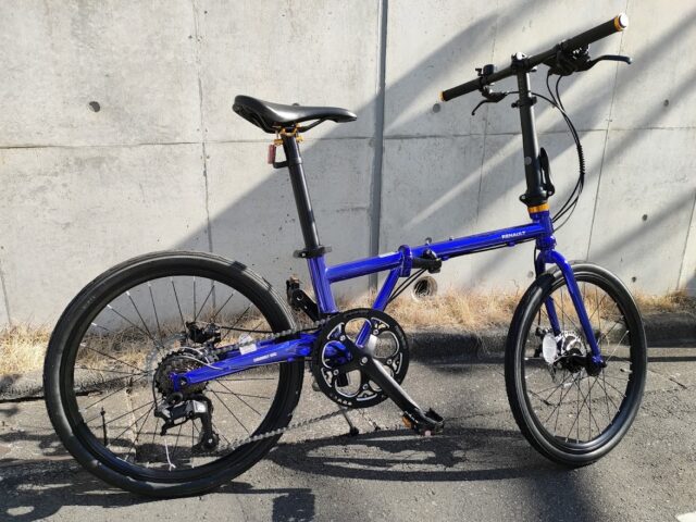 ルノー自転車 CHROMOLY207をレビュー！震えるほど美しいスポーツタイプのミニベロ