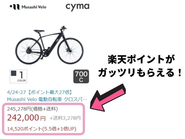 cymaの購入画面